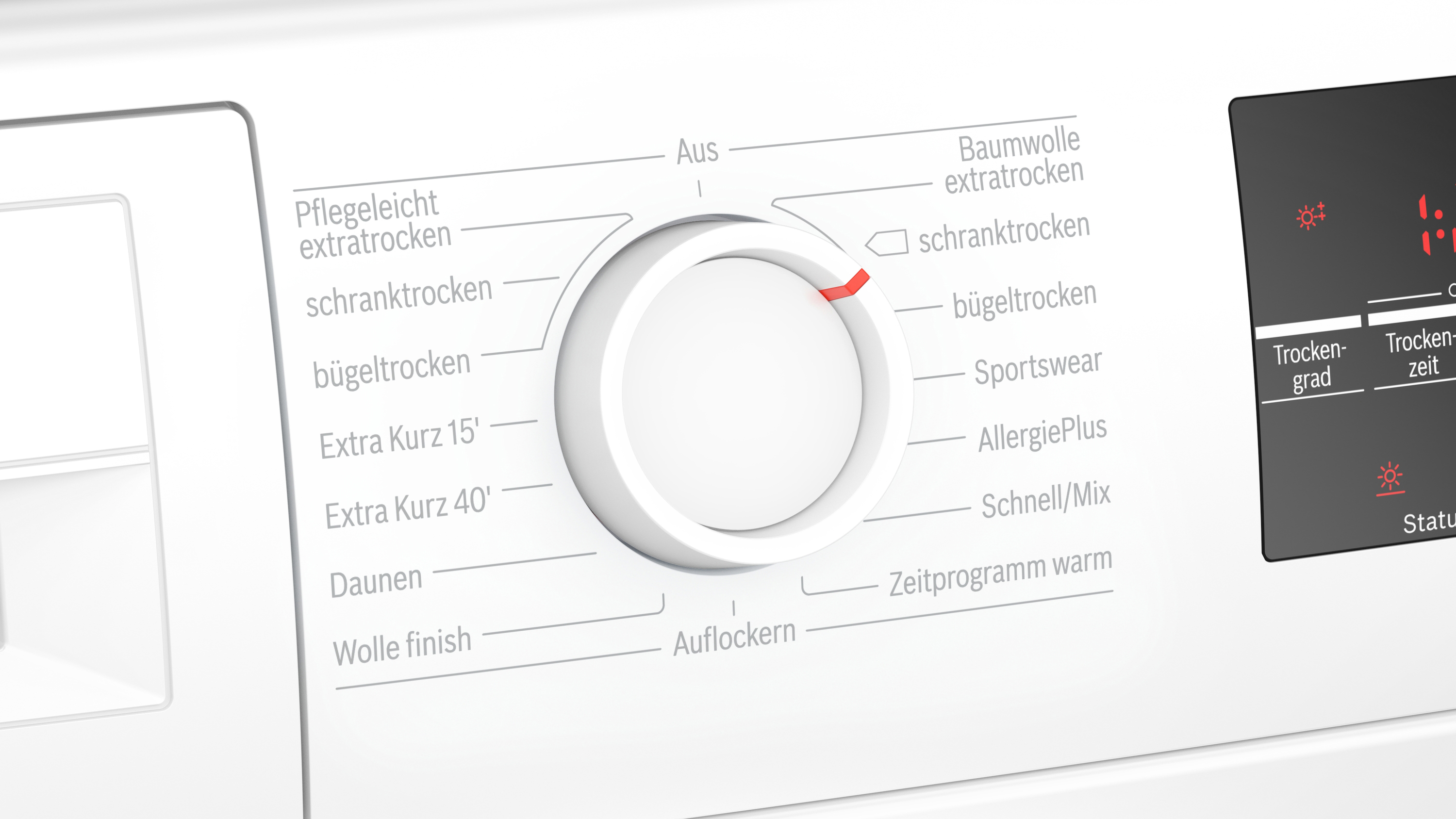 BOSCH WTG86402 Kondensationstrockner (9 kg, B, Weiß)
