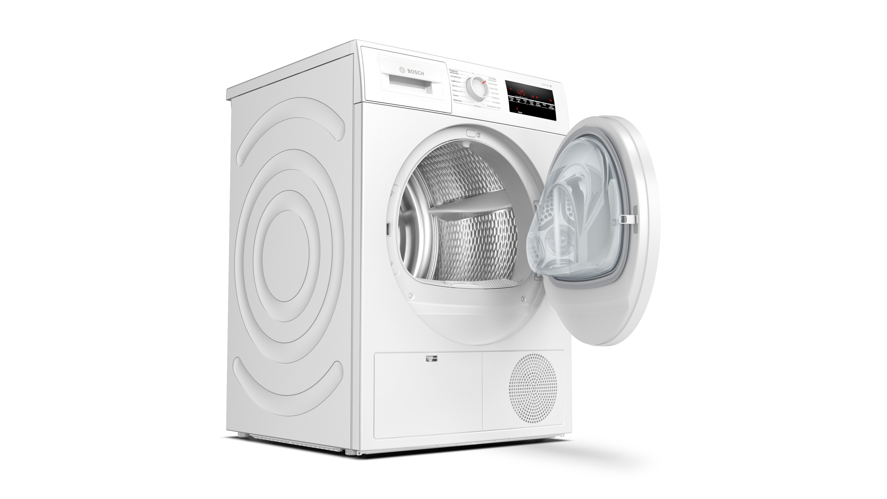 BOSCH WTG86402 Kondensationstrockner (9 kg, B, Weiß)