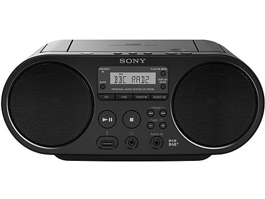 SONY MPE Radio portable Boombox CD (ZSPS55B.CED)