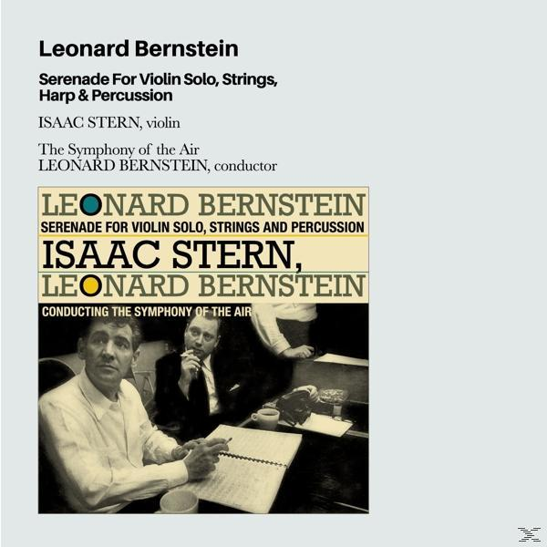 Leonard Bernstein Serenade album borítója, Isaac Sternnel.