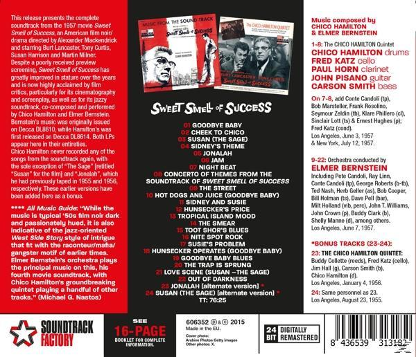 Album borító szöveggel és képekkel. A film zenéjét mutatja.