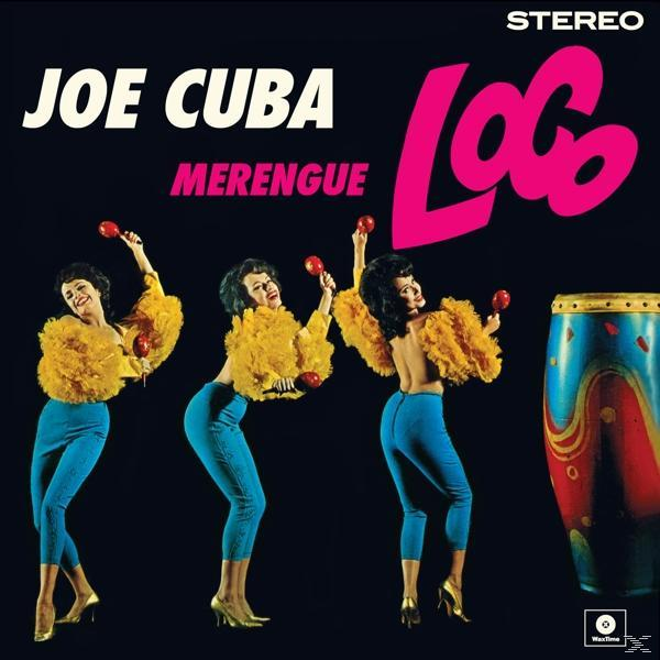 Joe Cuba album borítója. Három nő maracassal, egy dob előtt. Élénk színek.