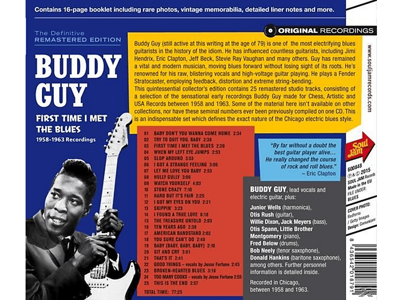 Buddy Guy | First Time I Met the Blues (CD) | MediaMarkt