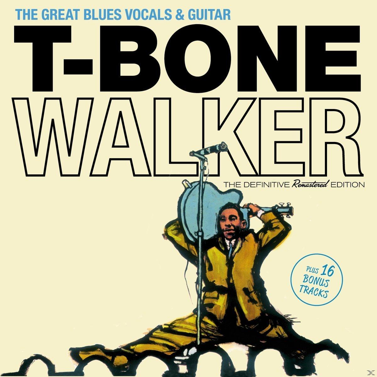 Fehér háttér T-Bone Walker szavakkal és az album borítójával.