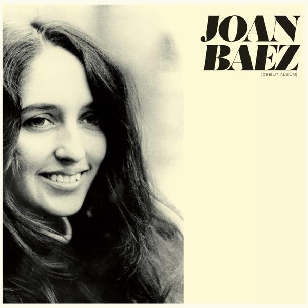 Joan Baez album borító, egy mosolygó nő portréja, szöveggel.