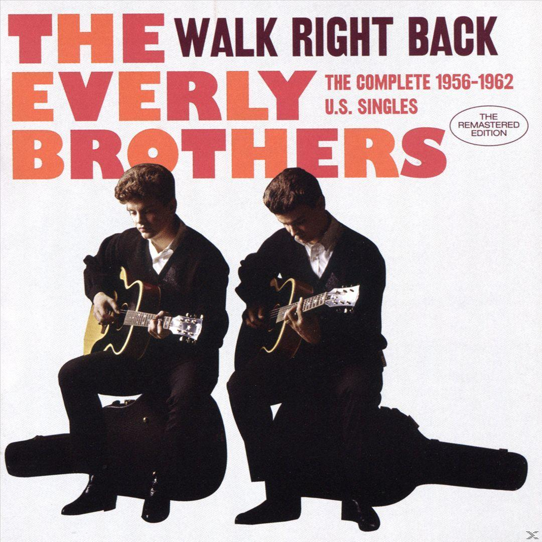 Album borító: Két férfi gitározik. Szöveg: The Walk Right Back, Everly Brothers.