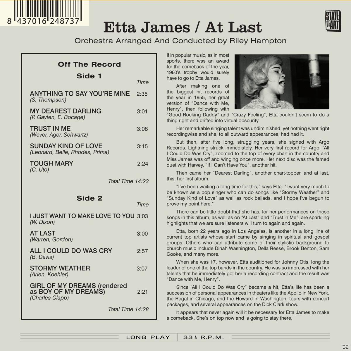 Etta James - TIME.. (CD) AT - LAST!/SECOND
