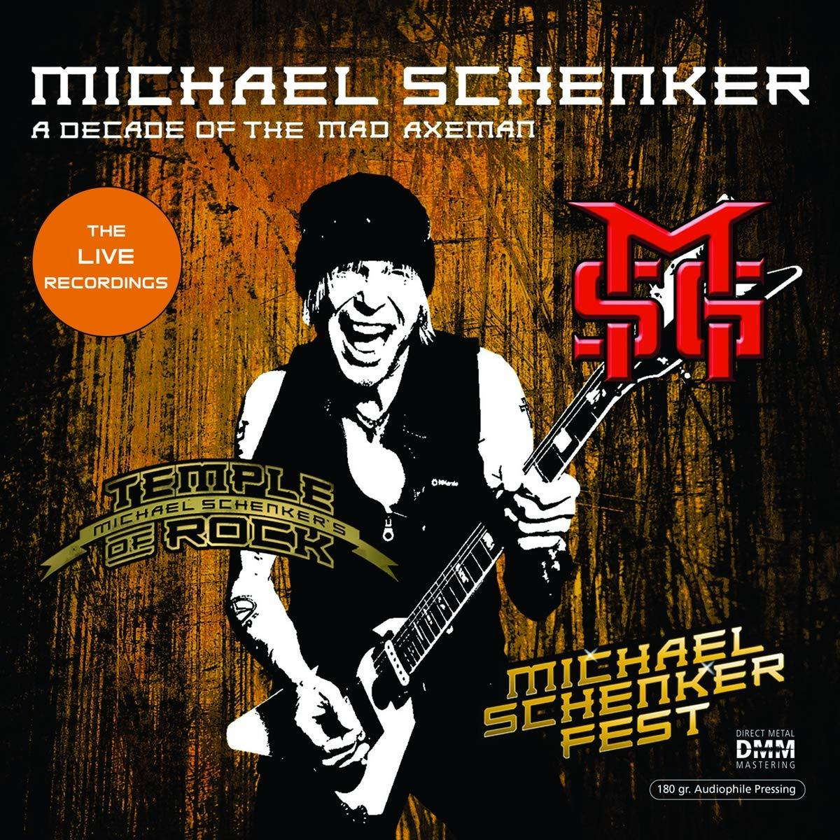 Michael Schenker - A DECADE AXEMAN/LIVE (2LP) (Vinyl) OF THE RECORDINGS - MAD