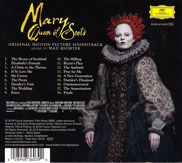 Albumcover mit einer Frau in historischer Kleidung. Albumtitel und Titelliste befinden sich auf der Rückseite.