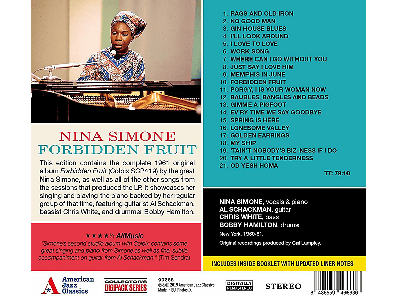 Thumbnail - Nina Simone - Forbidden Fruit (CD)