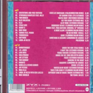 CD-Hülle, farbenfrohes Cover, Text und Titelliste sichtbar.