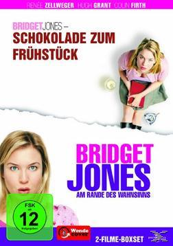 DVD-Cover: Renee Zellweger in zwei Bildern. Text: Bridget Jones - Schokolade zum Frühstück.