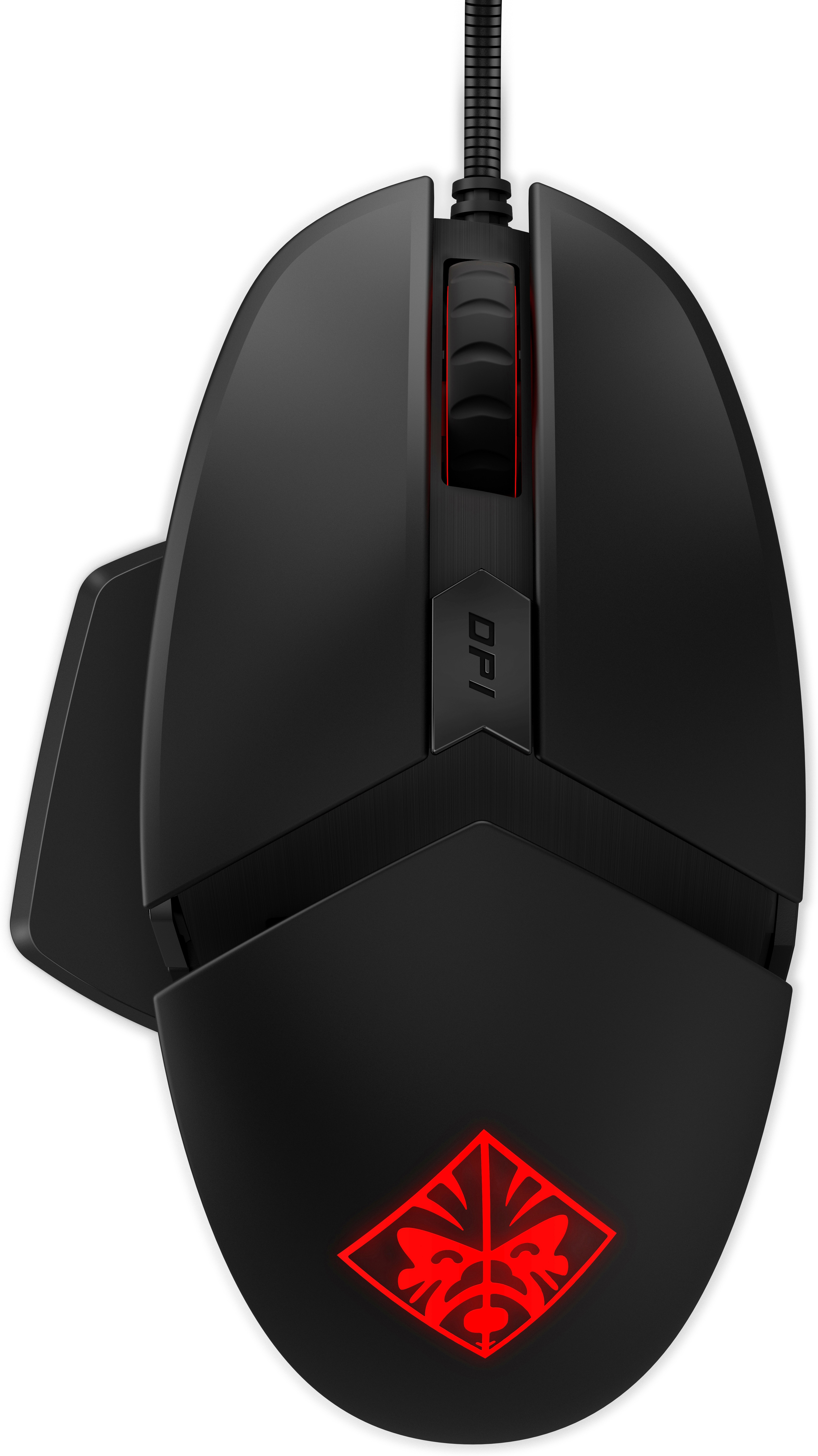 HP OMEN Reactor Gaming-Maus, Schwarz
