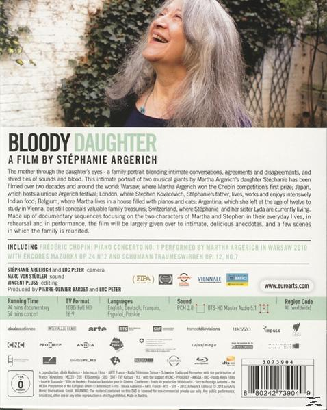 Martha Argerich - Bloody Daughter  - (Blu-ray)