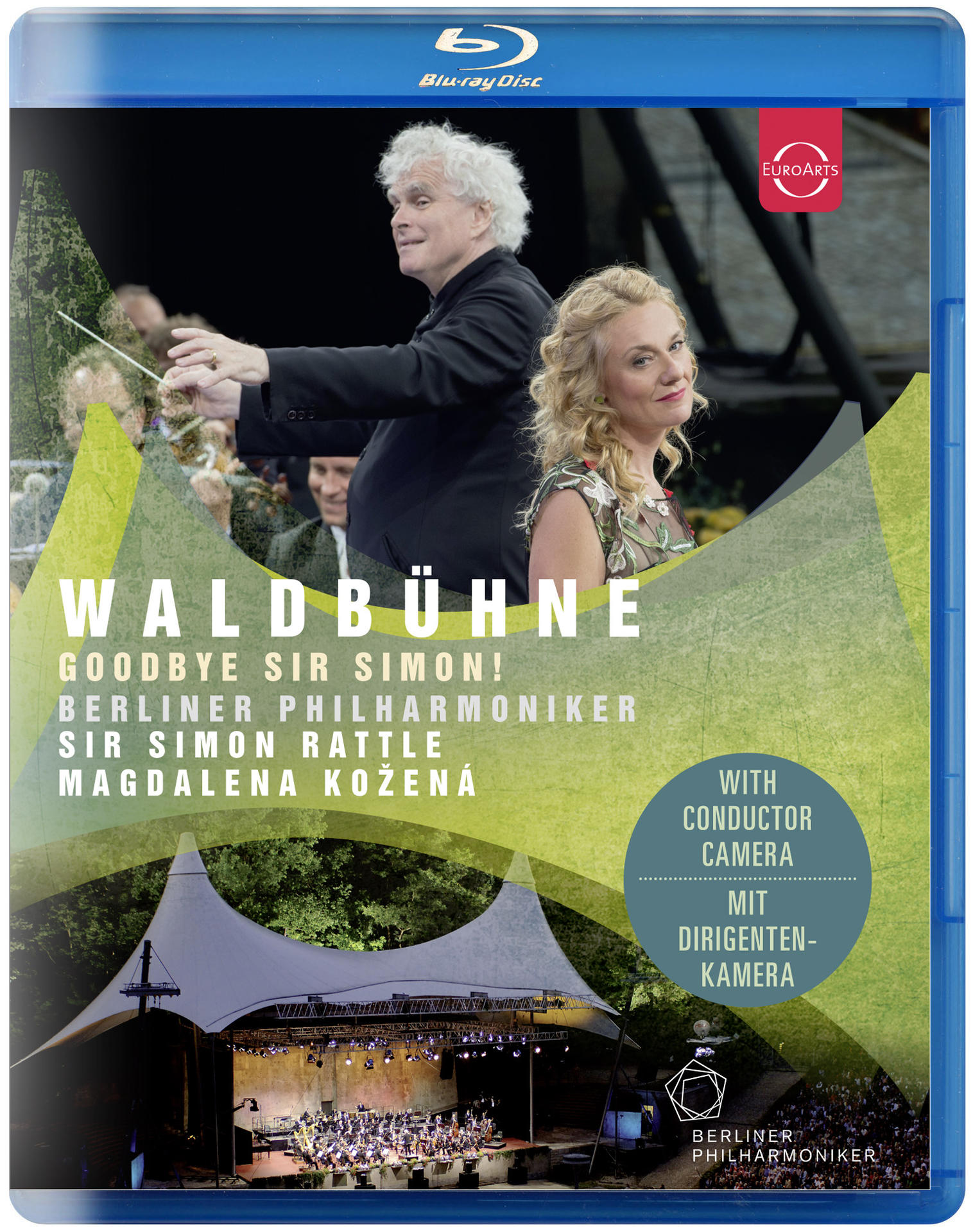 Waldbühne Sir - 2018-Goodbye Philharmoniker Simon Magdalena Kozená, - (Blu-ray) Simon! Rattle, Berliner