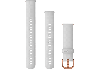 GARMIN 010-12932-02 - Bracelet à dégagement rapide (Blanc/Or rose)