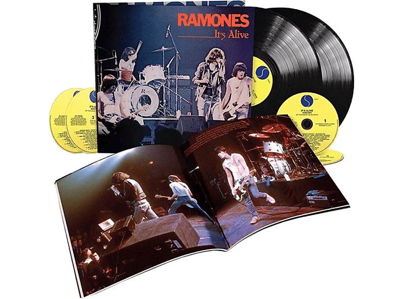 Ramones - It's Alive (40th Anniversary) Vinyl + CD