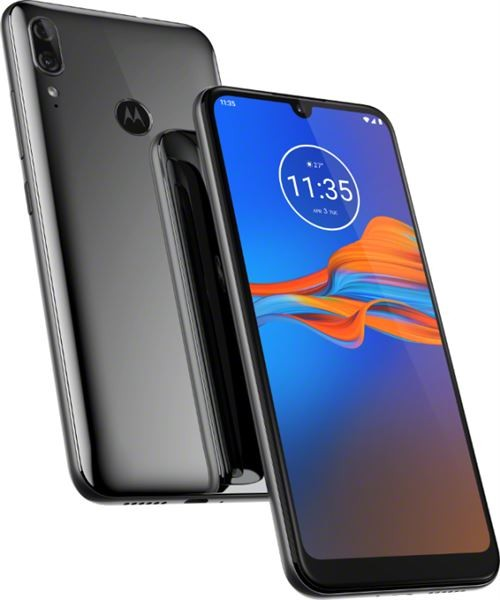Móvil - Motorola E6 Plus, Gris, 64 GB, 4 GB RAM, 6.1" HD+, Helio P22, 3000 mAh, Android