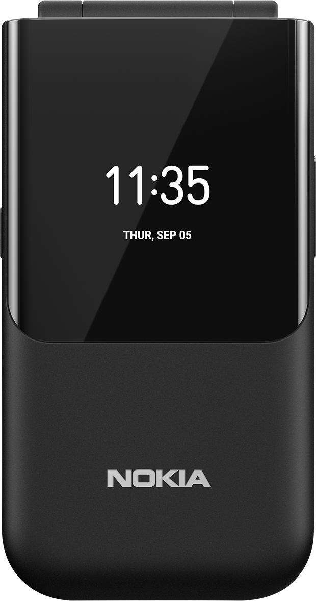NOKIA 2720 - Téléphone portable pliant (Ocean Black)