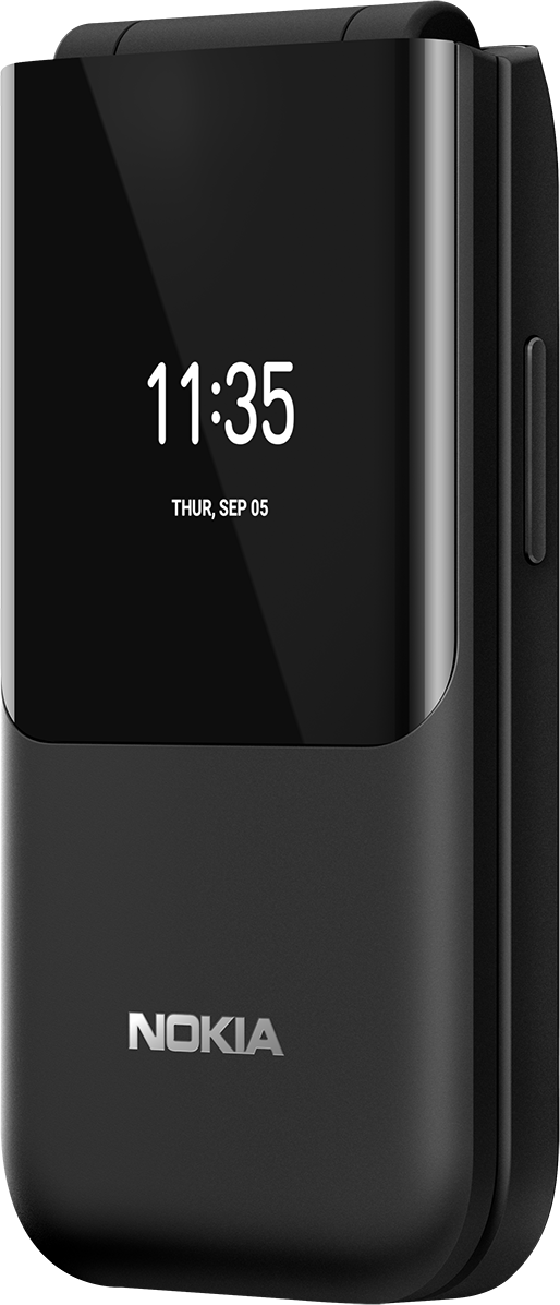 NOKIA 2720 - Téléphone portable pliant (Ocean Black)