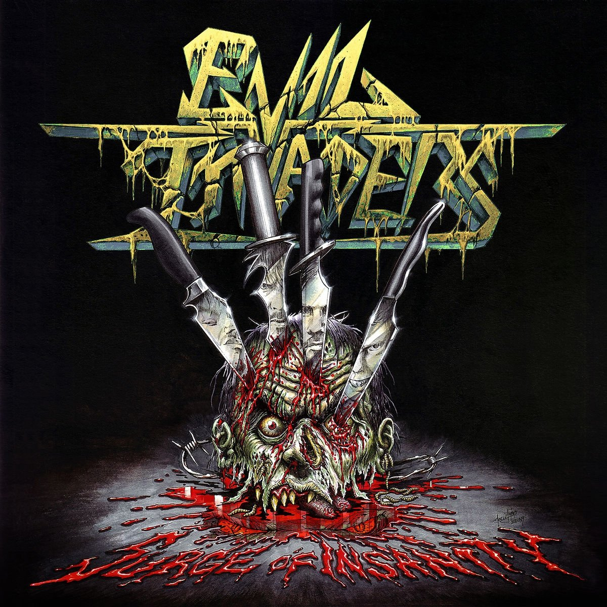 Evil Invaders - Surgery Of Insanity Live In Antwerp 2018 CD + DVD