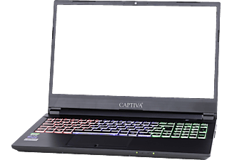 CAPTIVA I50-831, Gaming Notebook mit 15,6 Zoll Display, Intel® Core™ i5 Prozessor, 16 GB RAM, 500 GB SSD, 1 TB HDD, GeForce GTX 1650, Schwarz
