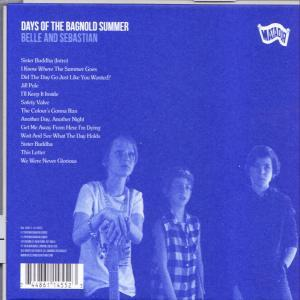 Albumcover für Belle and Sebastians 'Days of the Bagnold Summer'.
