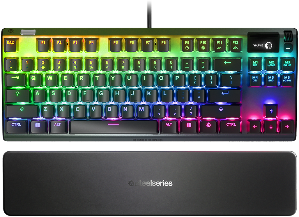 STEELSERIES Clavier gamer mécanique Apex 7 Brown Switch Azerty FR (64746)