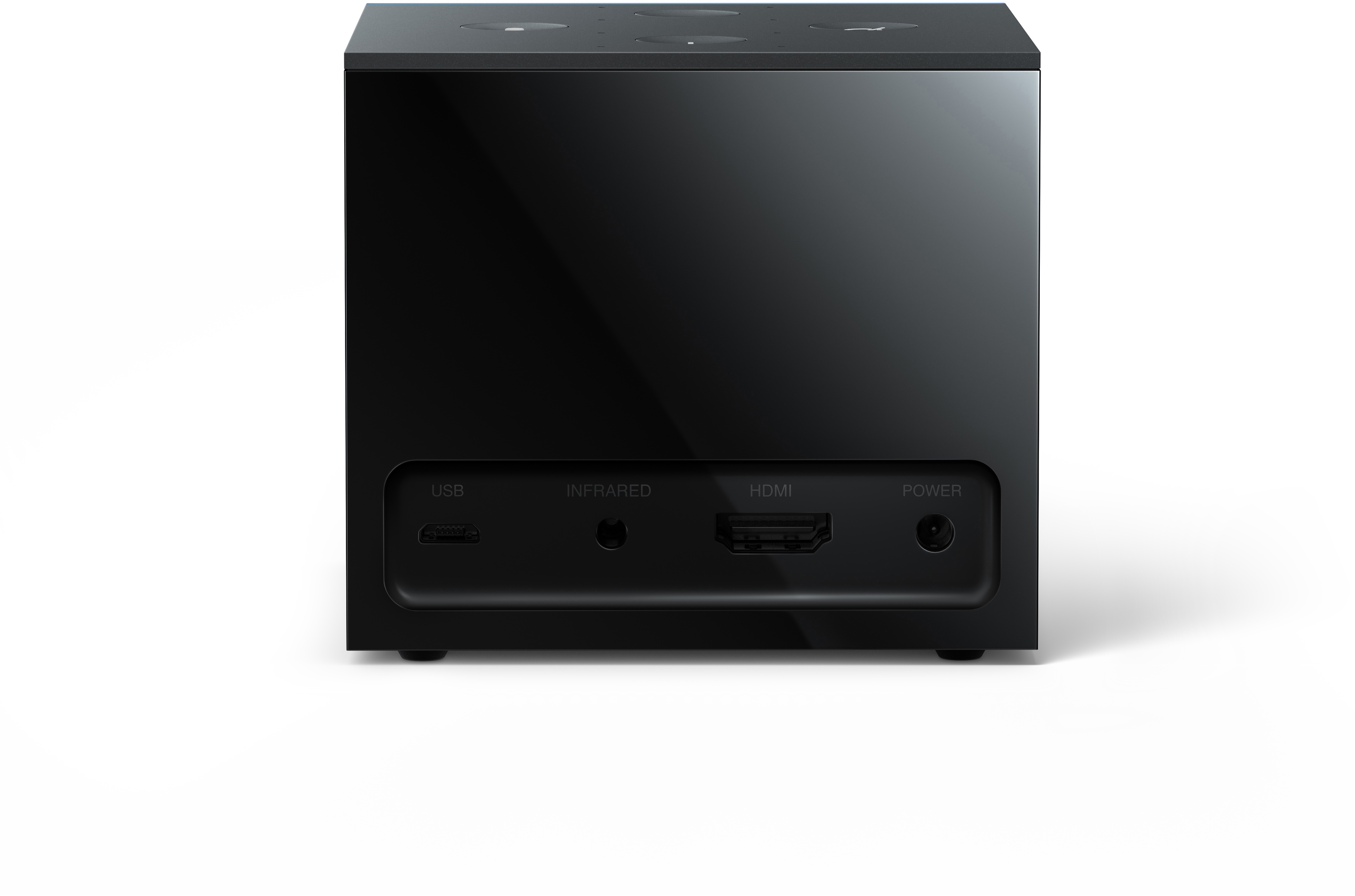 AMAZON Fire TV Cube Hands-free 4K Ultra HD Streaming-Mediaplayer 16 GB, Schwarz