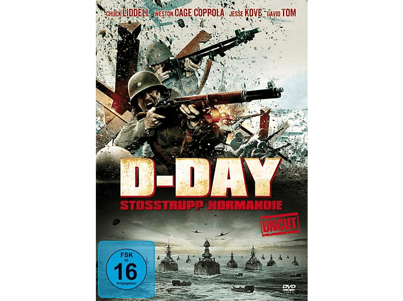 DVD D-DAY-Stoßtrupp Normandie (uncut)