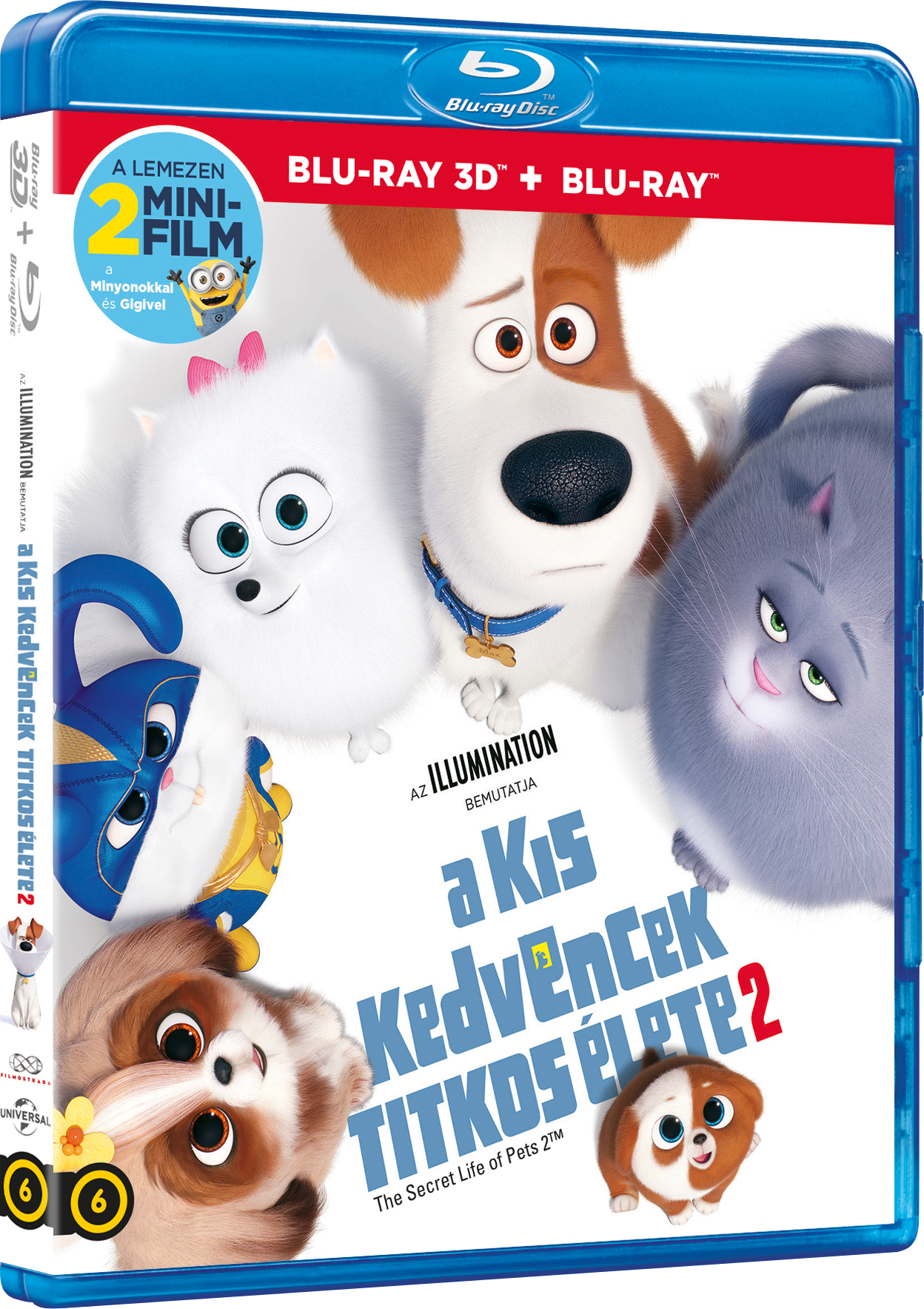 A kis kedvencek titkos élete 2 (3D Blu-ray)