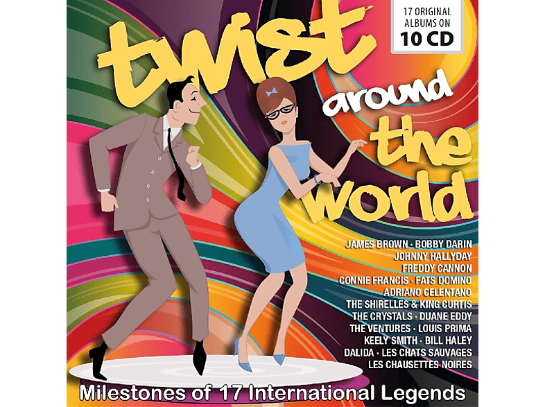 Verschillende Artiesten - Twistin' Around The World CD