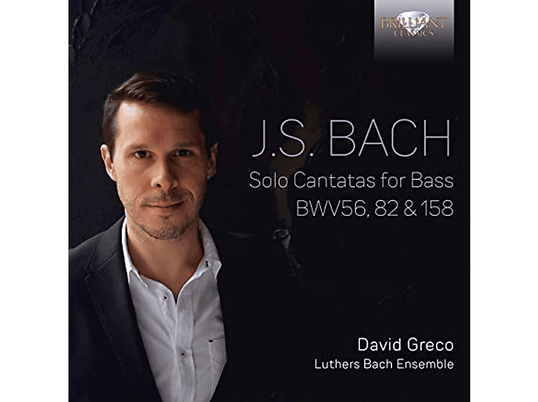 David Greco;Luthers Bach Ensemble - J.S. Bach: Solo Cantatas For Bass BWV56, 82 & 158 CD CD