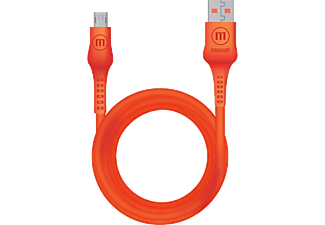 MAXELL Jelleez Micro USB kábel, narancs