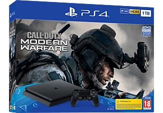 SONY PlayStation 4 Slim 1TB + Call Of Duty: Modern Warfare (2019)