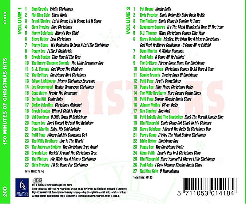 VARIOUS - 150 Minutes Of Christmas Hits  - (CD)