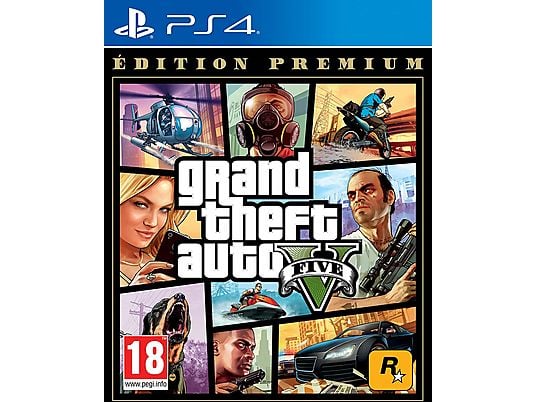 Grand Theft Auto V : Édition Premium - PlayStation 4 - Français