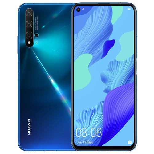Móvil - Huawei Nova 5T, Azul, 128 GB, 6 GB RAM, 6.26" Full HD+, Kirin 980, 3750 mAh, Android