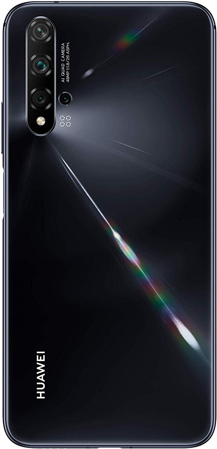 Móvil - Huawei Nova 5T, Negro, 128 GB, 6 GB RAM, 6.26" Full HD+, Kirin 980, 3750 mAh, Android