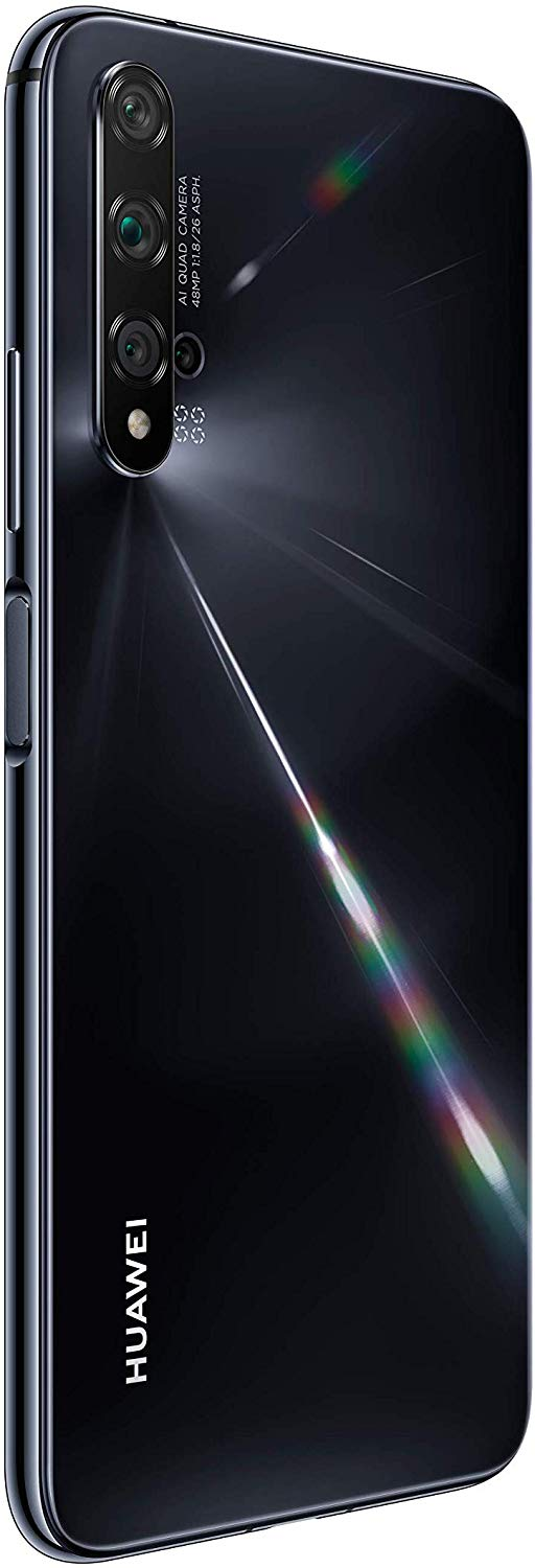 Móvil - Huawei Nova 5T, Negro, 128 GB, 6 GB RAM, 6.26" Full HD+, Kirin 980, 3750 mAh, Android