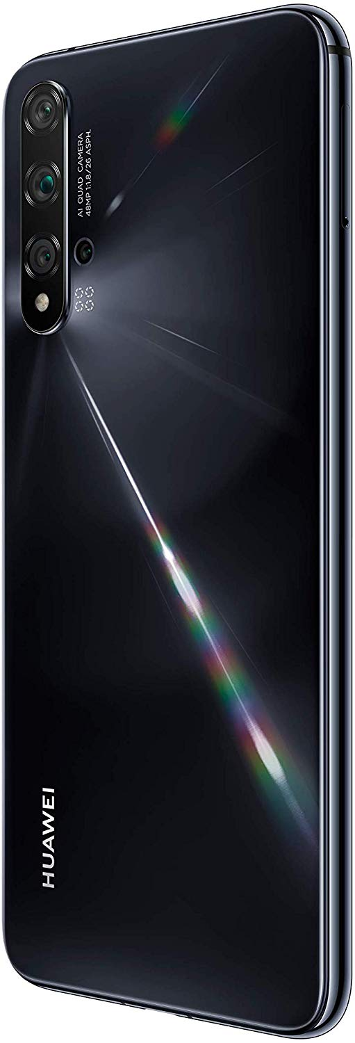 Móvil - Huawei Nova 5T, Negro, 128 GB, 6 GB RAM, 6.26" Full HD+, Kirin 980, 3750 mAh, Android