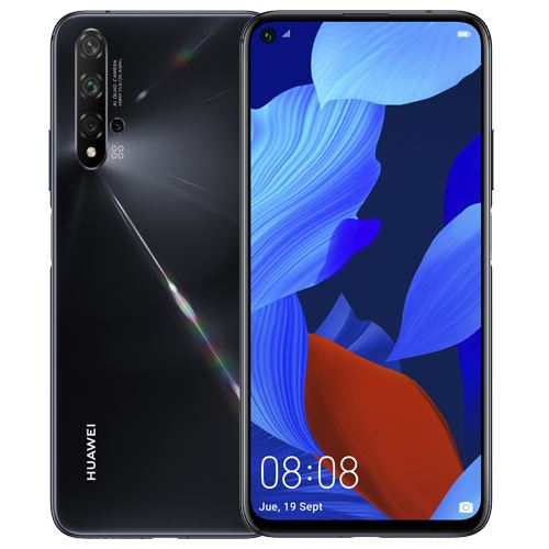 Móvil - Huawei Nova 5T, Negro, 128 GB, 6 GB RAM, 6.26" Full HD+, Kirin 980, 3750 mAh, Android