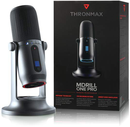 THRONMAX MDrill M2 Mikrofon, Slate Grey