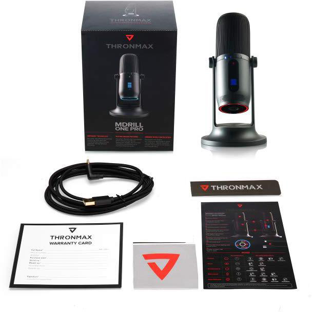 THRONMAX MDrill M2 Mikrofon, Slate Grey