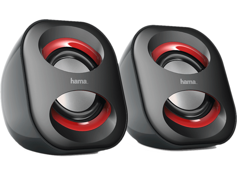 Hama Pc Luidsprekers Stereo Sonic Mobil 183 6 W Zwart (173131)