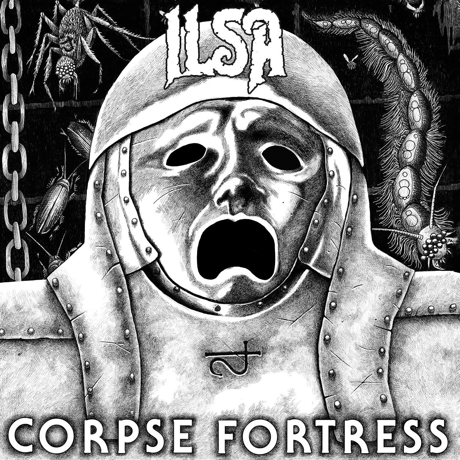 ILSA - CORPSE FORTRESS (BLACK/+MP3)  - (Vinyl)
