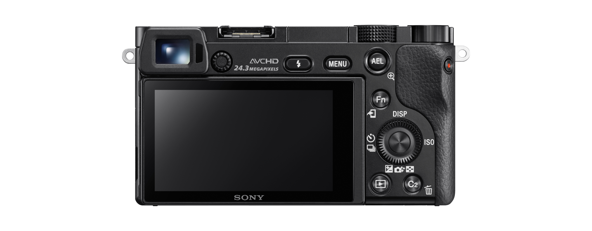 SONY Alpha 6000 (ILCE-6000Y) Systemkamera mit Objektiv 16-50 mm, 55-210 mm, 7,5 cm Display, WLAN