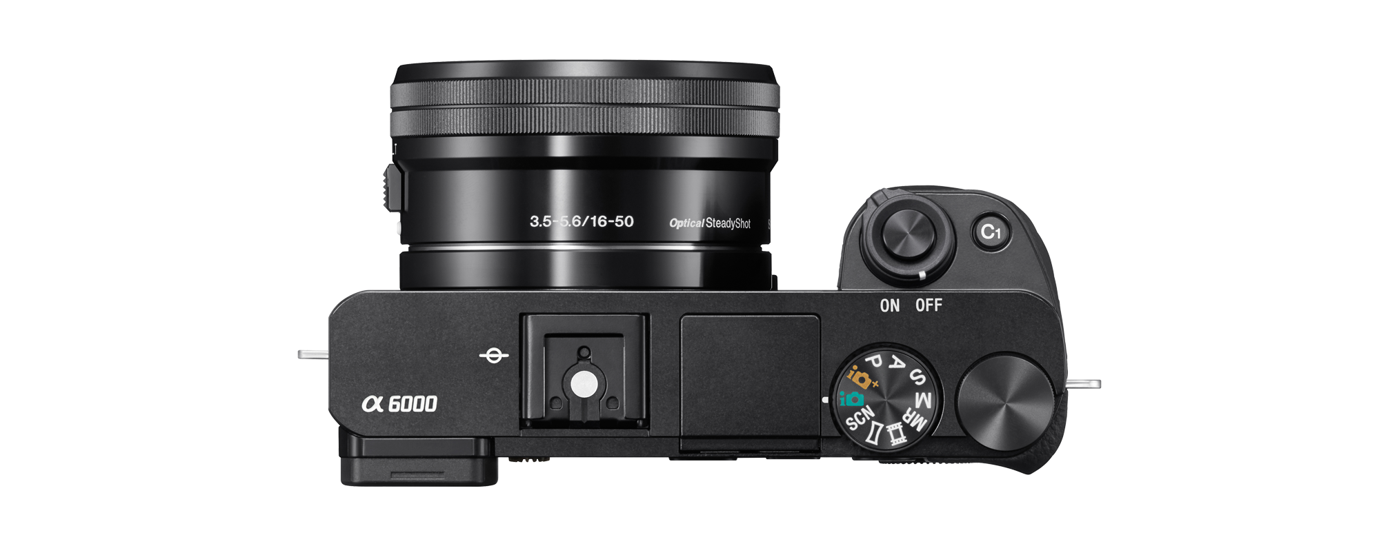 SONY Alpha 6000 (ILCE-6000L) Systemkamera mit Objektiv 16-50 mm, 7,6 cm Display, WLAN