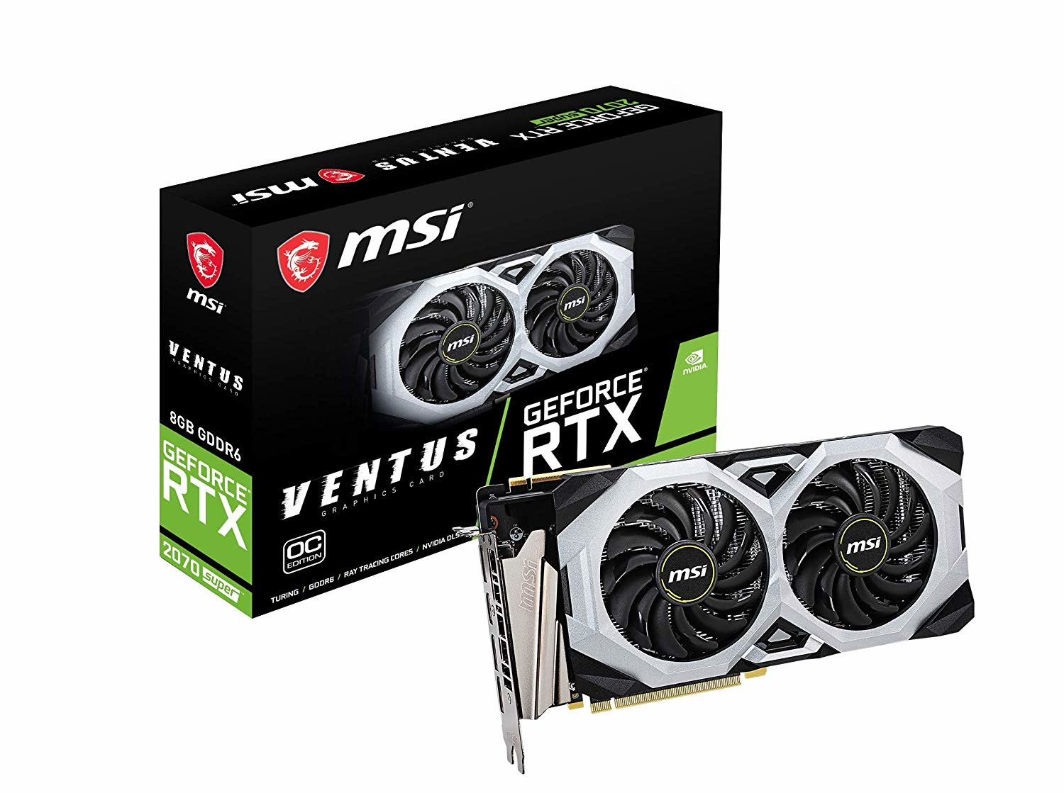 MSI GEFORCE RTX 2070 SUPER VENTUS OC Ekran Kartı