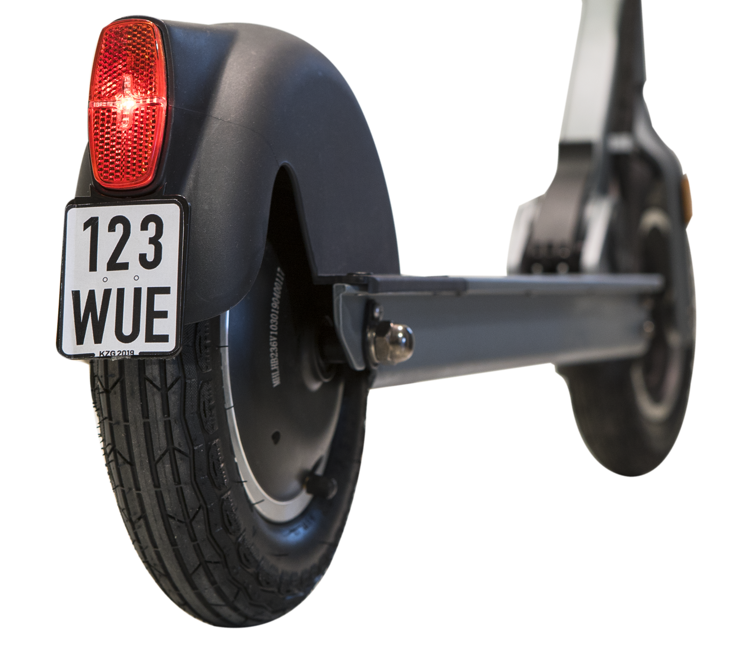 THE-URBAN TU92002-GR E-Scooter (10 Zoll, Grau)